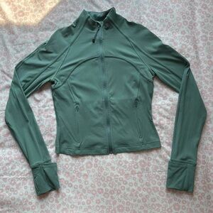 Lululemon Ribbed Nulu Cropped Define Workout Jacket